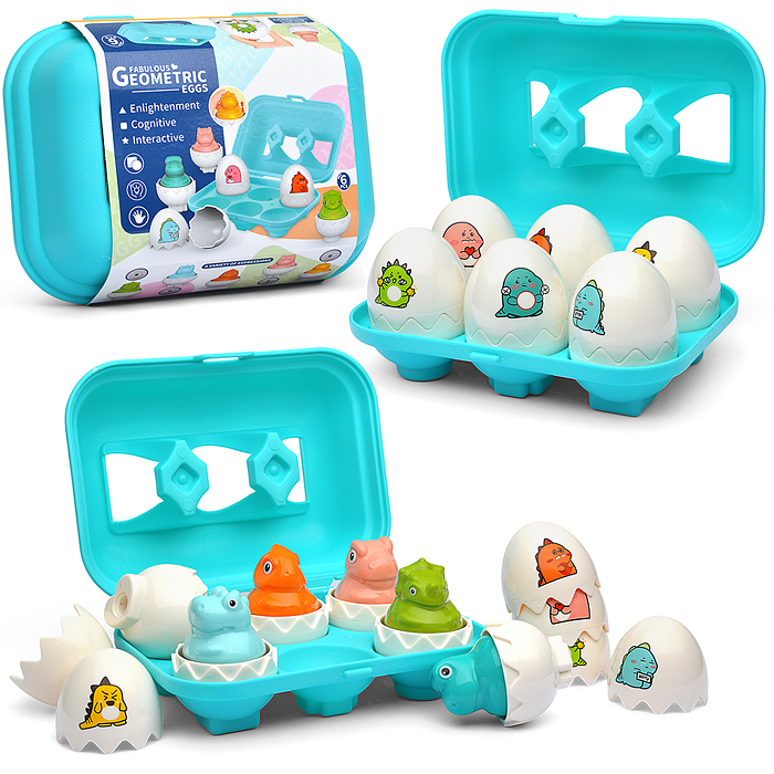 Сортер DF35 "Динозаврик в яйце" в коробке Сортер DF35 "Динозаврик в яйце" в коробке