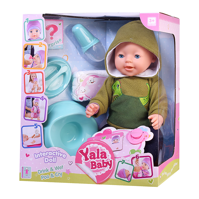 Фото к товару Пупс BL242U "Максимка" (пьет, писает, слезы) с аксессуарами, в коробке Пупс BL242U "Максимка" (пьет, писает, слезы) с аксессуарами, в коробке