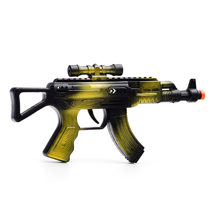 Фото к товару Автомат-трещотка 666-7 "Огневая атака" в пакете Автомат-трещотка 666-7 "Огневая атака" в пакете