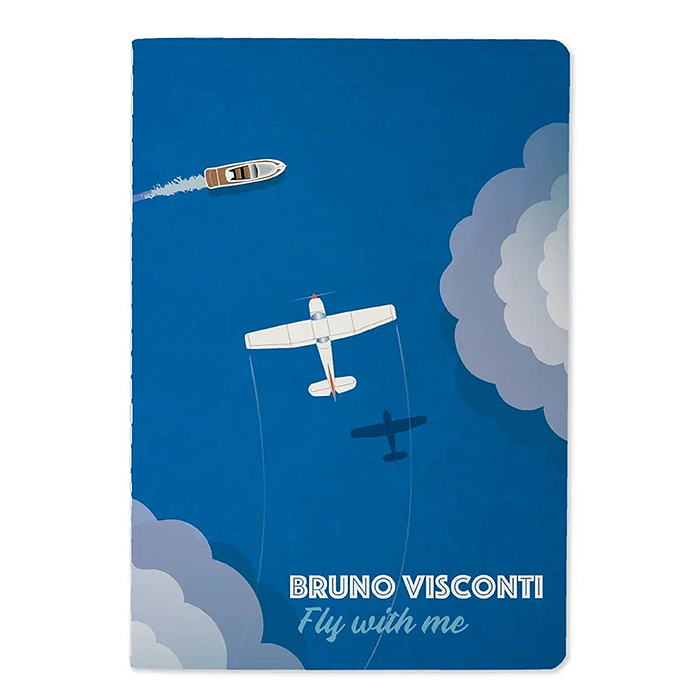 Блокнот-тетрадь 40л. клетка "Fly with me" 