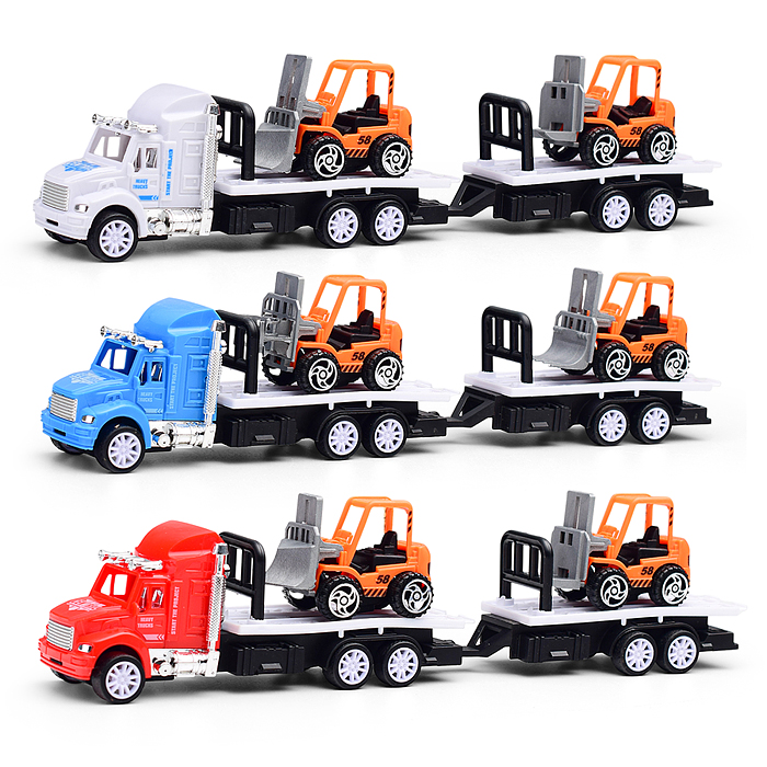 Автовоз 8806-12 "Автопуть" с погрузчиком, в пакете