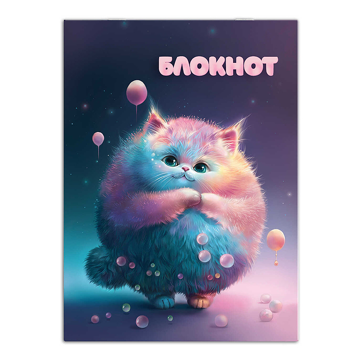 Блокнот 32л. А7 "Радужное облако" на скобе. Блокнот 32л. А7 "Радужное облако" на скобе.