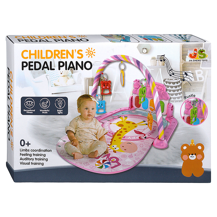 Коврик развивающий 518A-22 "Мечты единорога" в коробке