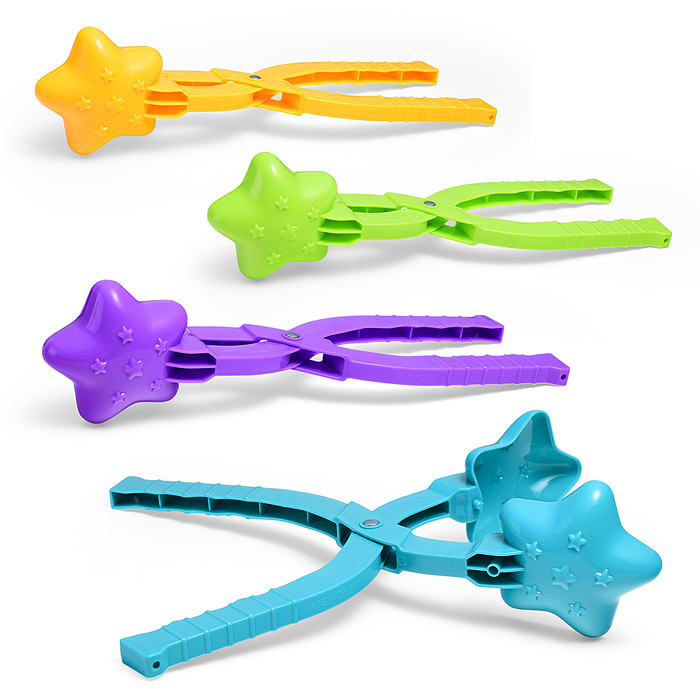 Формочка для снега 123 "Звездочка" цвет микс, в пакете