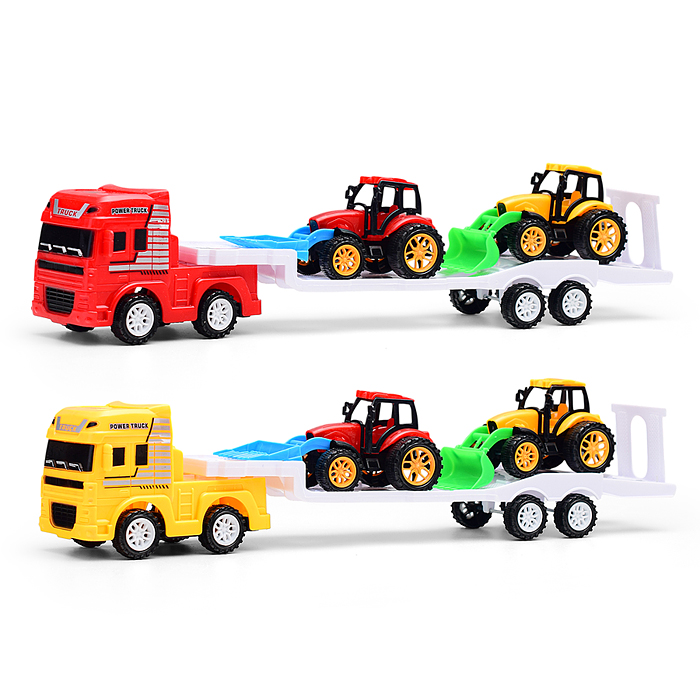 Автовоз 8866Q5 "Технорейс" с сельскохозяйственной техникой, под колпаком