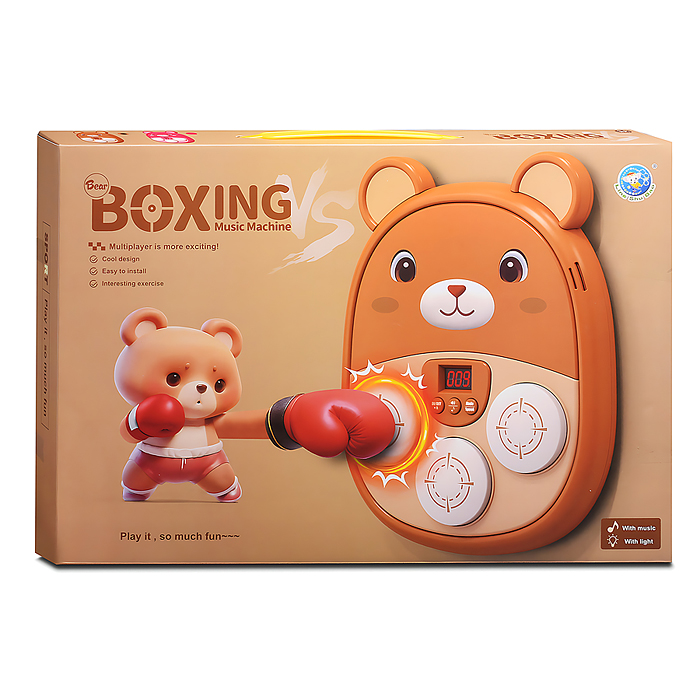 Игровой набор Бокс 3609 "Медвежий удар" в коробке
