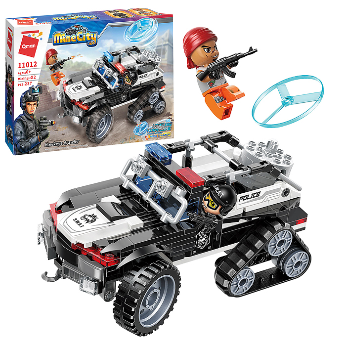 Конструктор 11012 "Джип " (237 дет.) Конструктор 11012 "Джип " (237 дет.)