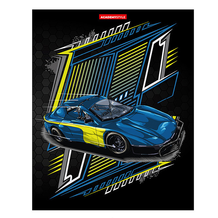 Тетрадь 96л А5 "Машины"