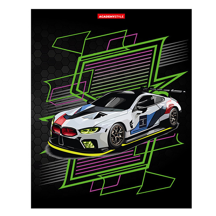 Тетрадь 96л А5 "Машины"