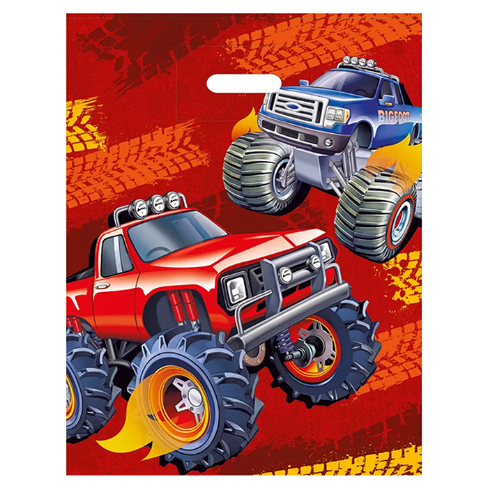 Полиэтиленовый пакет "Машинки"формат А3