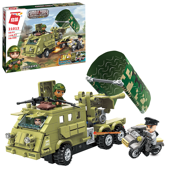 Конструктор 21012 "Боевая машина" (388 дет.) Конструктор 21012 "Боевая машина" (388 дет.)
