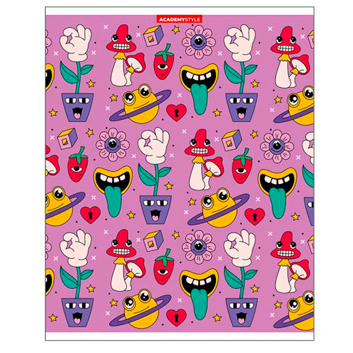 Тетрадь 48л. клетка, А5 "Дичь"