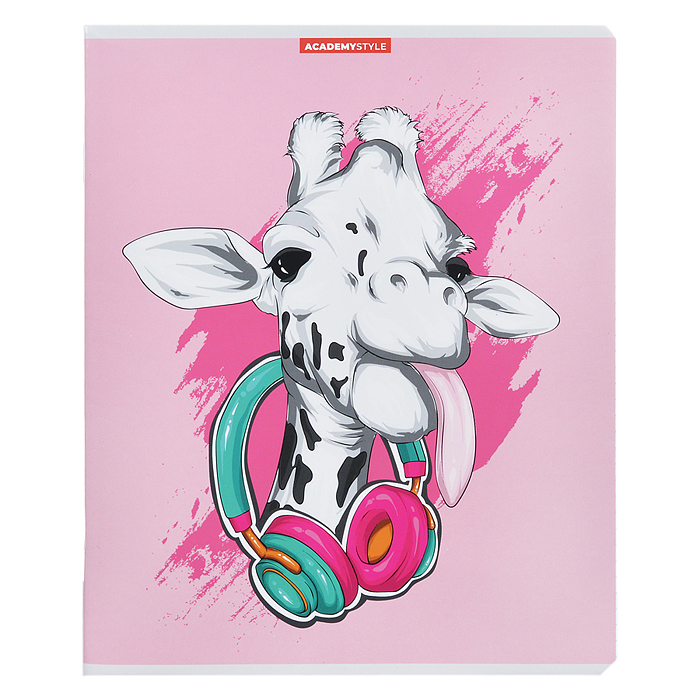 Тетрадь 48л., клетка "Жирафы"