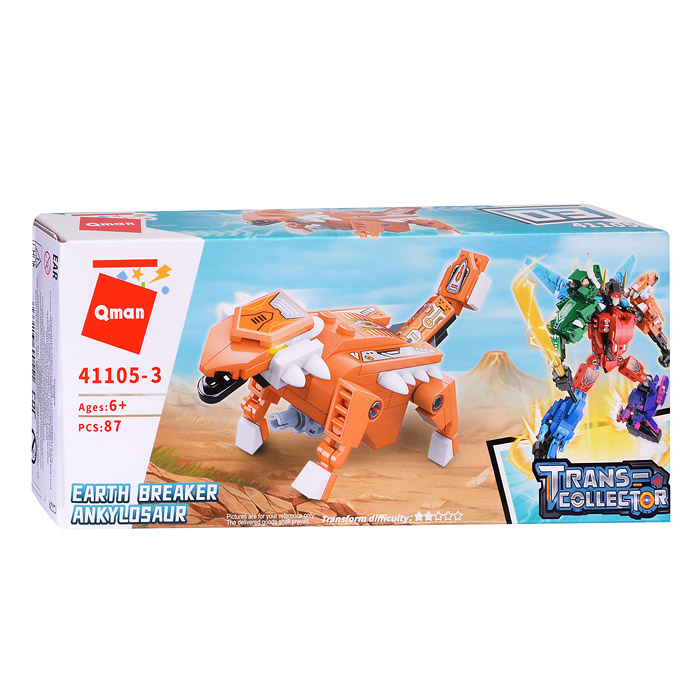 Конструктор 41105 "Динозавр" в коробке