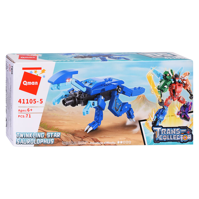 Конструктор 41105 "Динозавр" в коробке