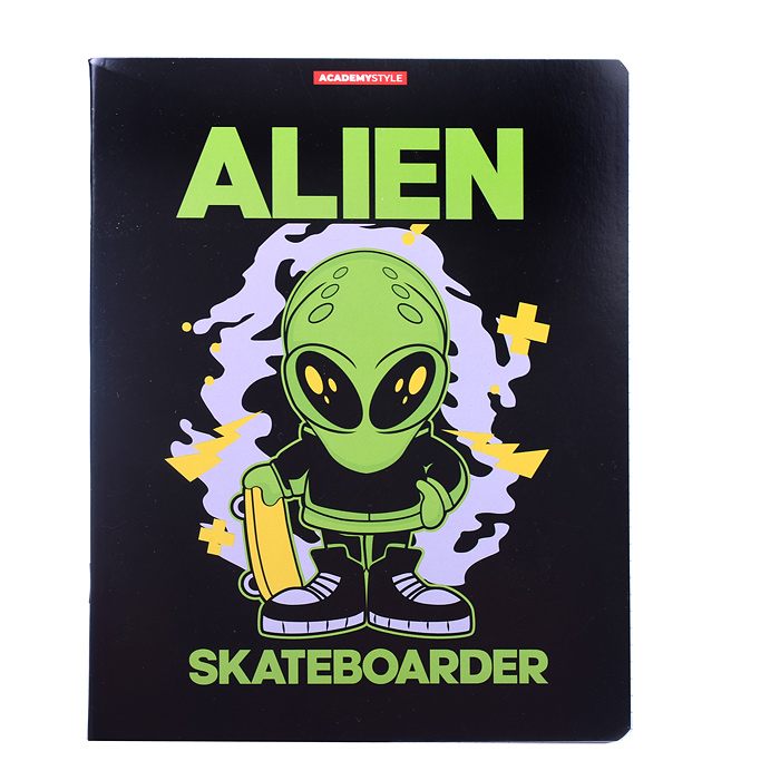 Тетрадь 48л. клетка "Пришельцы"