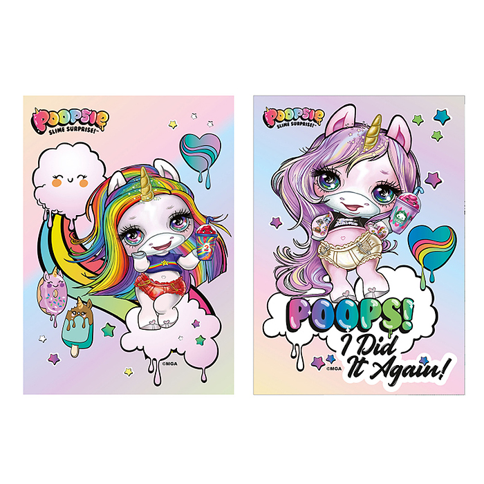 Блокнот 40 л., "Poopsie" Блокнот 40 л., "Poopsie"