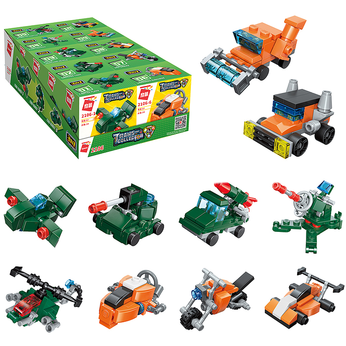 Конструктор 2106 "Транспорт" в ассортименте Конструктор 2106 "Транспорт" в ассортименте