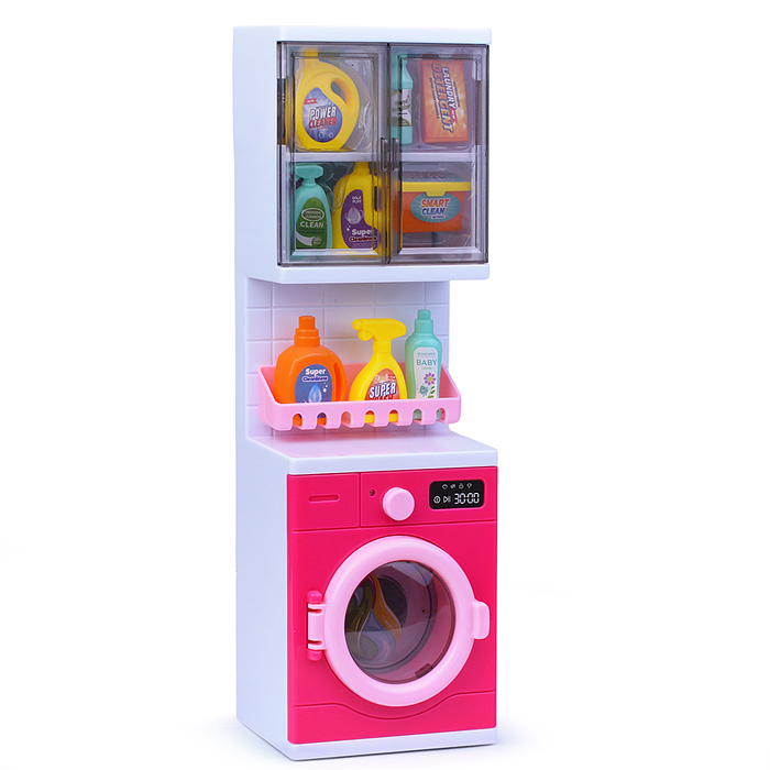 Фото к товару Набор мебели для кукол 818-332 "Постирочная" на батарейках, в коробке Набор мебели для кукол 818-332 "Постирочная" на батарейках, в коробке