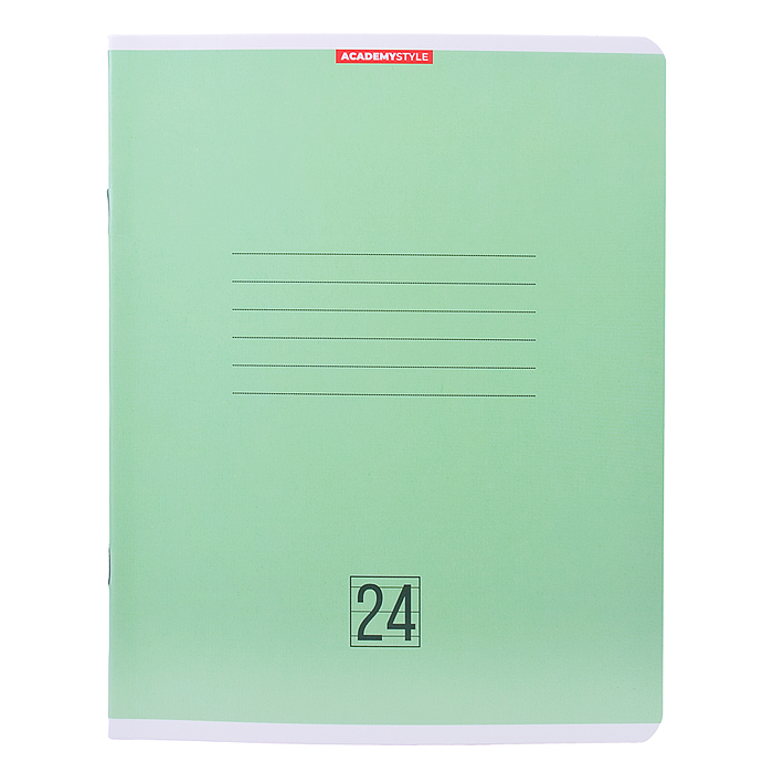 Тетрадь 24л А5 линейка Однотон (Микс)