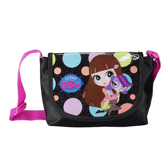 Фото к товару Сумочка. Одно отделение на молнии "Littlest Pet Shop" Размер 16,5 х 25 х 5 см Сумочка. Одно отделение на молнии "Littlest Pet Shop" Размер 16,5 х 25 х 5 см