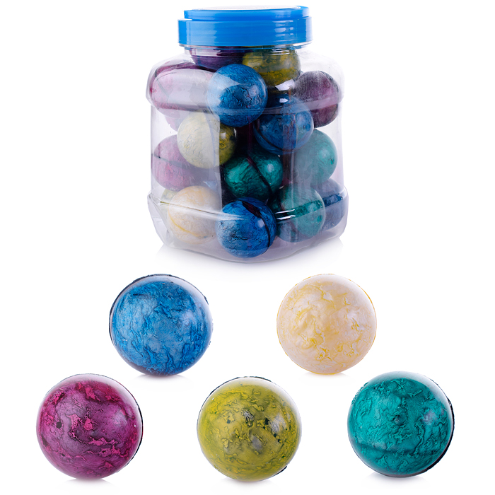 Мяч каучуковый 00-1665 "Неончик" (4,5см) в банке Мяч каучуковый 00-1665 "Неончик" (4,5см) в банке