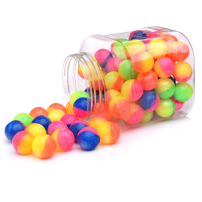 Мяч прыгун 00-2403 каучуковый "Неончик" 3,2см.