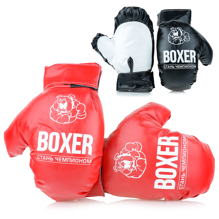 Детские игровые боксерские перчатки (в ассортименте) Детские игровые боксерские перчатки (в ассортименте)