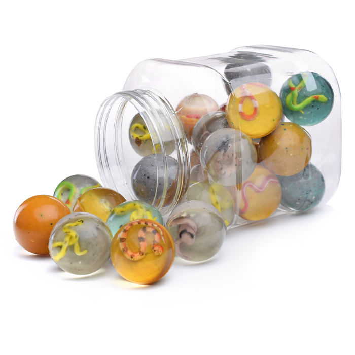 Мяч прыгун 00-2396 каучуковый "Змейка" 4,5см