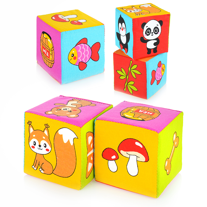 Игрушка кубики "Мякиши" (Кто что ест) Игрушка кубики "Мякиши" (Кто что ест)