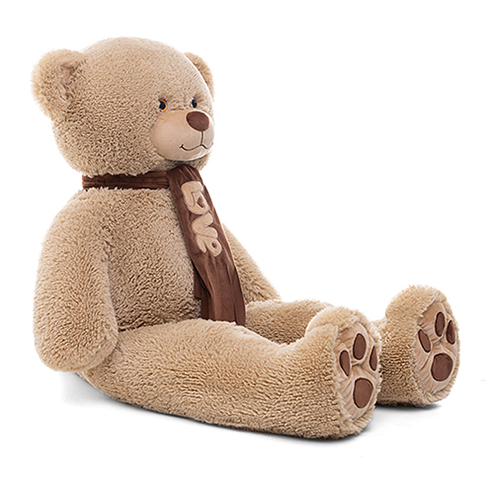 Медведь Филипп В130 кофейный 