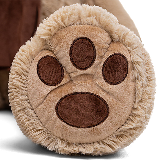 Медведь Филипп В130 кофейный 