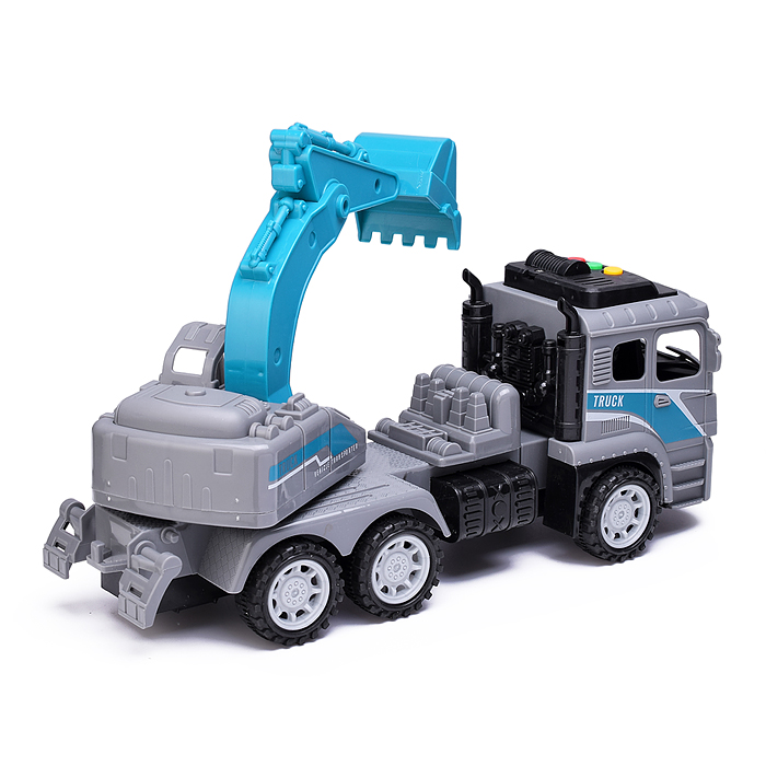 Машина 6630-C "Грузовик экскаватор" в коробке