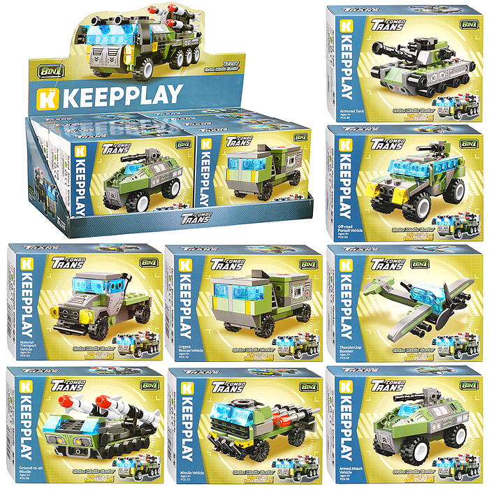 Конструктор 42207 "Военный транспорт" 