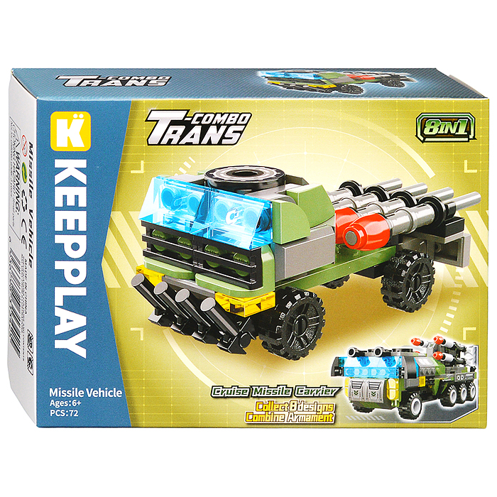 Фото к товару Конструктор 42207 "Военный транспорт" Конструктор 42207 "Военный транспорт"