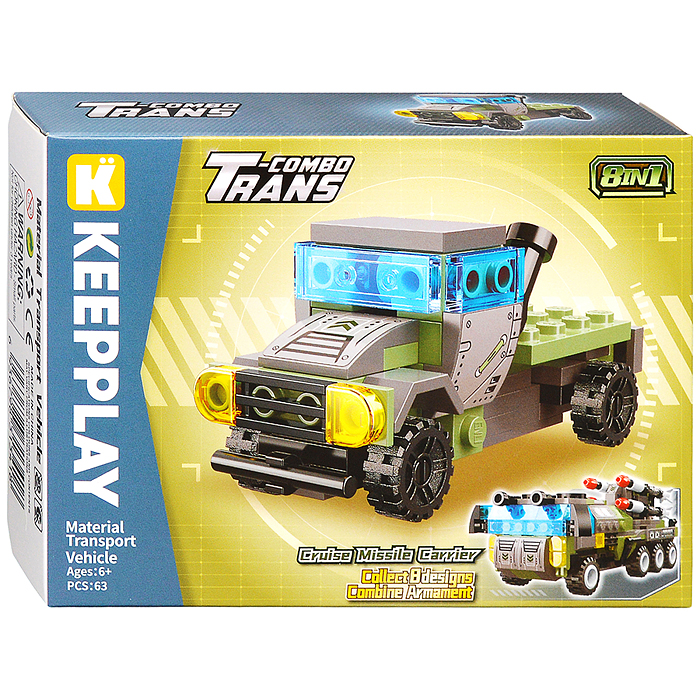 Фото к товару Конструктор 42207 "Военный транспорт" Конструктор 42207 "Военный транспорт"