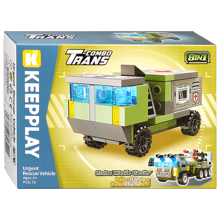 Фото к товару Конструктор 42207 "Военный транспорт" Конструктор 42207 "Военный транспорт"