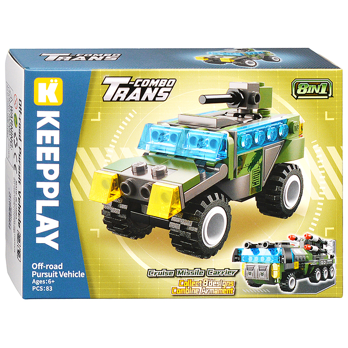 Фото к товару Конструктор 42207 "Военный транспорт" Конструктор 42207 "Военный транспорт"