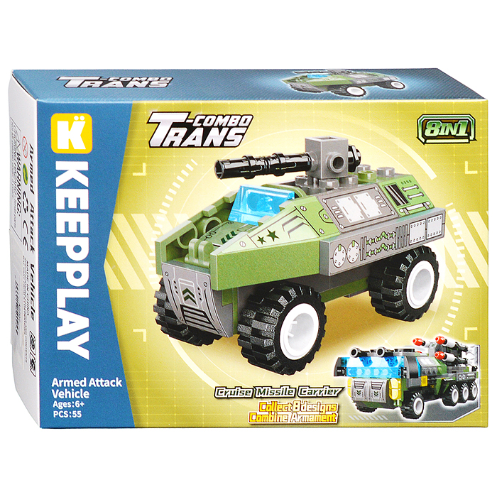 Фото к товару Конструктор 42207 "Военный транспорт" Конструктор 42207 "Военный транспорт"