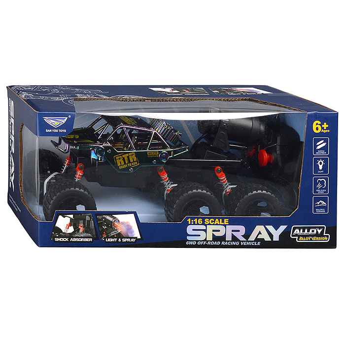 Фото к товару Машина SY213KHP-11U "Страйк" 1:16 р/у, 27 MHz, в коробке Машина SY213KHP-11U "Страйк" 1:16 р/у, 27 MHz, в коробке