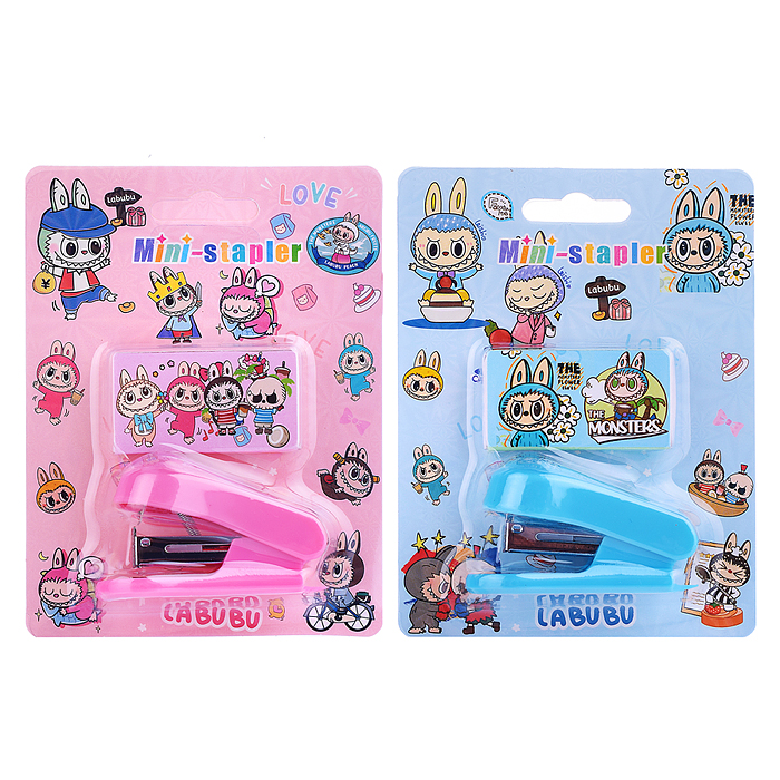 Набор "Зубастик" степлер № 10 и скобы (500 шт.), блистерная упаковка с европодвесом