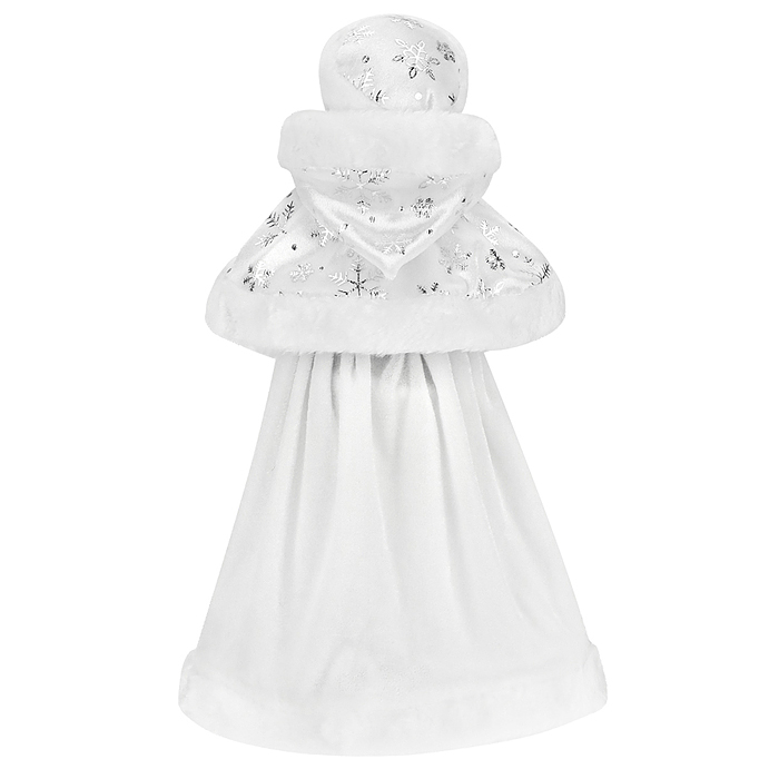 Фото к товару Сувенир "Внучка Деда Мороза" в белой шубке, 40 см. Сувенир "Внучка Деда Мороза" в белой шубке, 40 см.