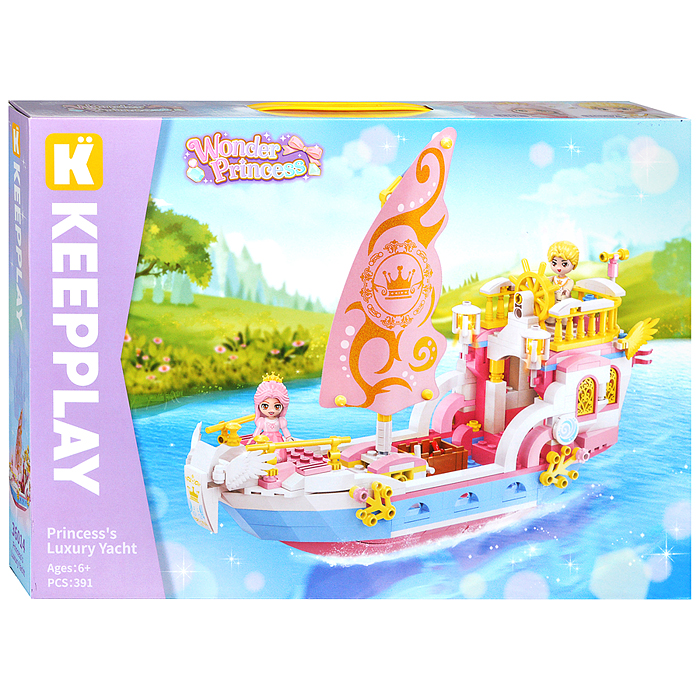 Конструктор 36014 "Роскошная яхта" (391 дет.)