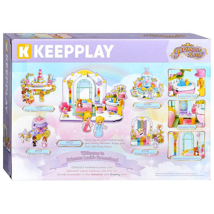 Фото к товару Конструктор 32024 "Комната принцессы" (244 дет.) Конструктор 32024 "Комната принцессы" (244 дет.)