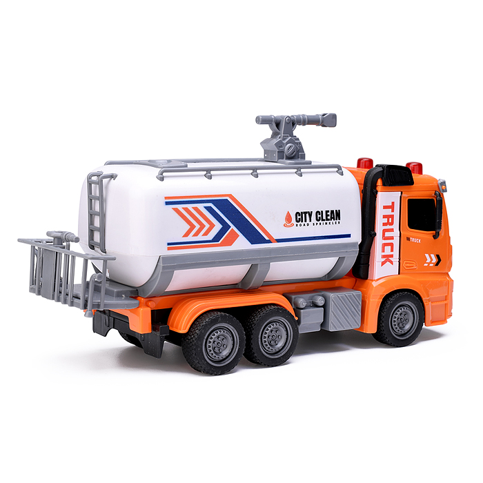 Машина ZH813-7 "Санитарная" на батарейках, в коробке