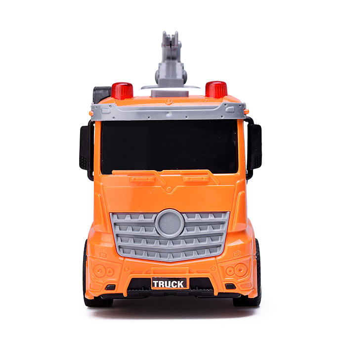 Машина ZH813-7 "Санитарная" на батарейках, в коробке