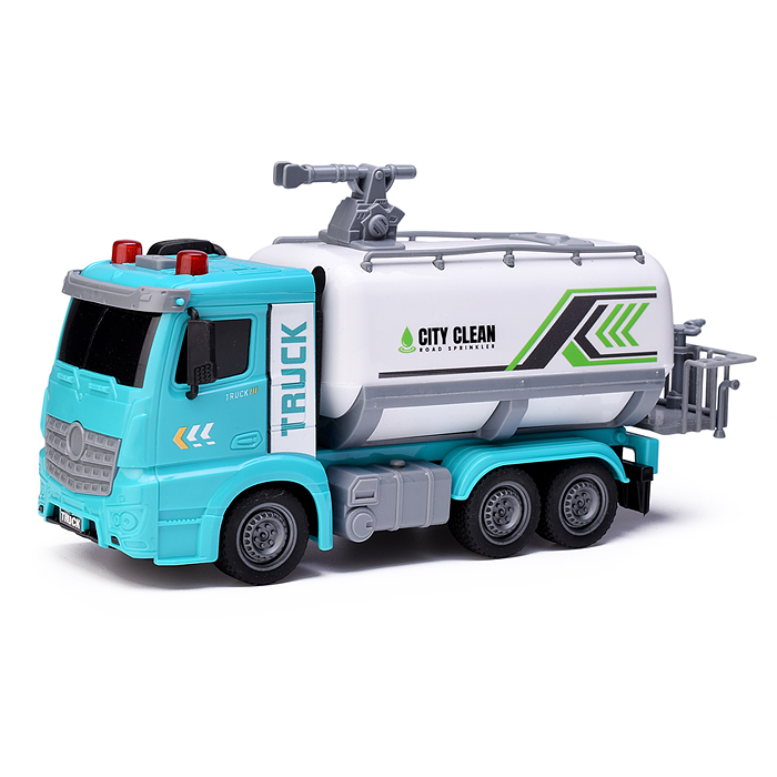 Машина ZH813-7 "Санитарная" на батарейках, в коробке