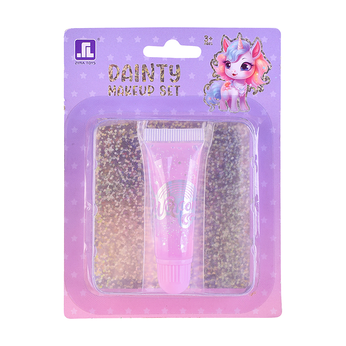 Детская косметика ZR-56G "Очаровашка" на листе