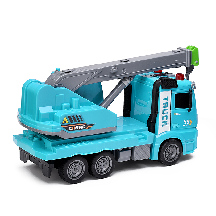 Машина ZH813-4 "Автокран" на батарейках, в коробке