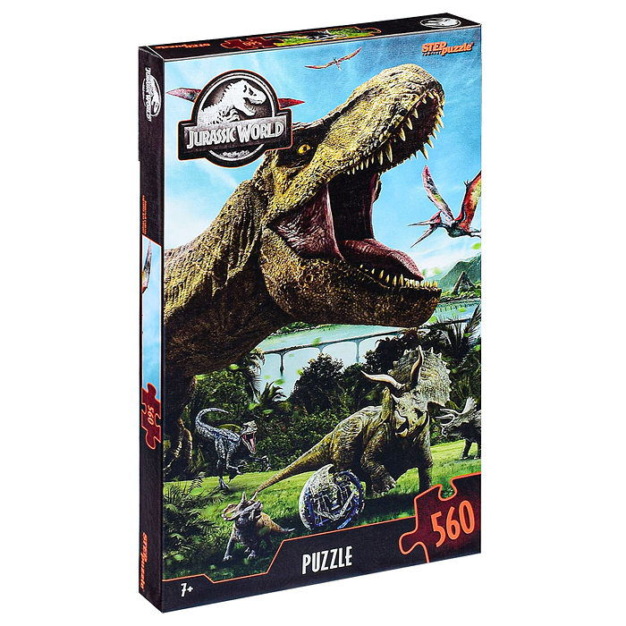 Пазлы 560 "Парк юрского периода" (Universal Pictures) Пазлы 560 "Парк юрского периода" (Universal Pictures)